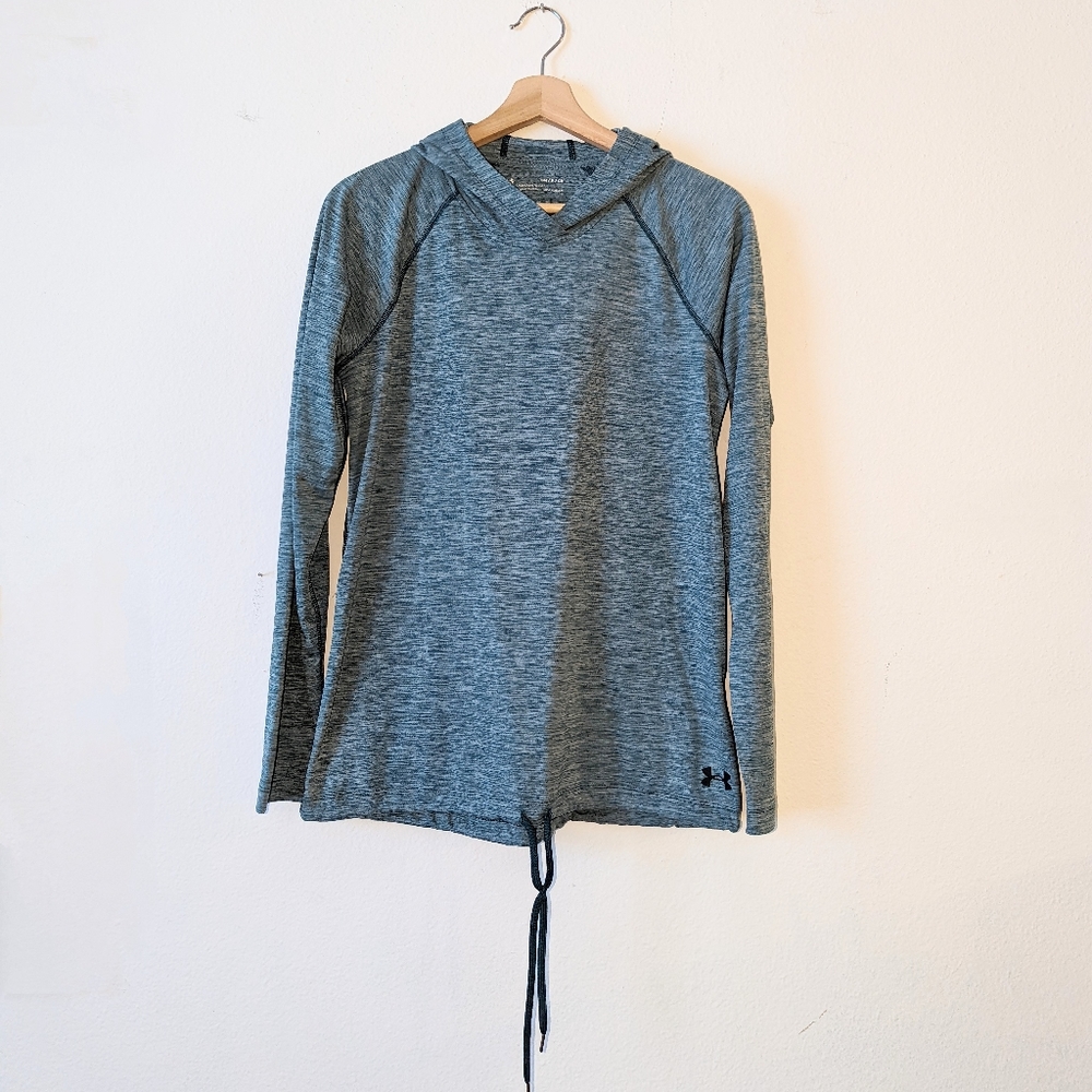 Under Armour Velocity Twist Teal Hoodie